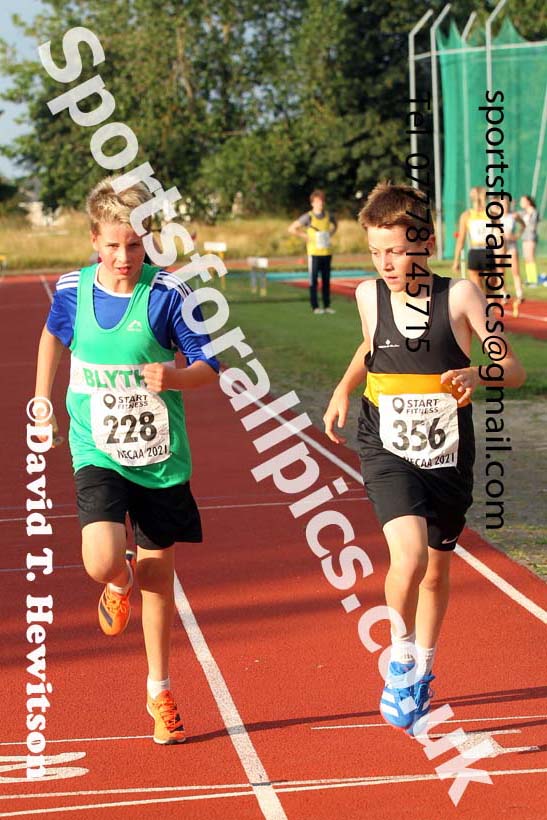 800 metres, 2021 North East Grand Prix 6, Monkton, Wednesday, August 4th. Photo: David T. Hewitson/Sports for All Pics